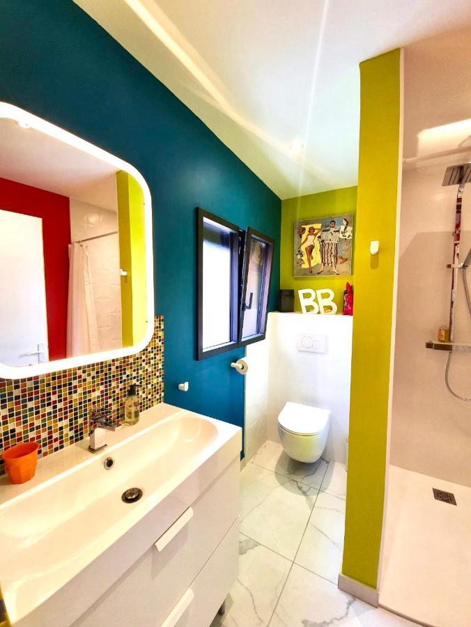 La Maison Pop Appartement Meuble Independant Avec Jardin Romans-sur-Isère Exteriér fotografie