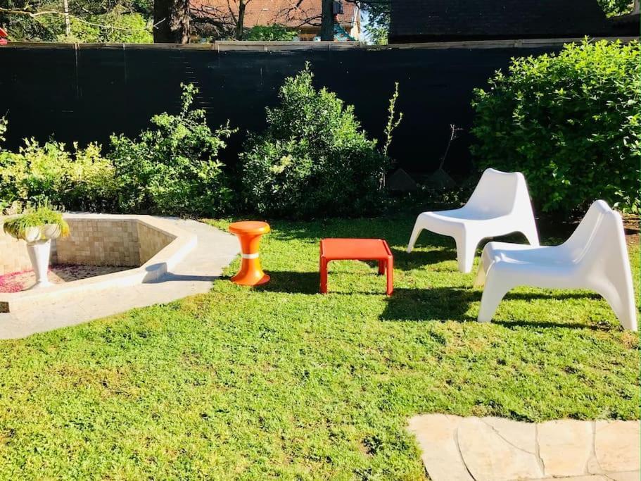 La Maison Pop Appartement Meuble Independant Avec Jardin Romans-sur-Isère Exteriér fotografie
