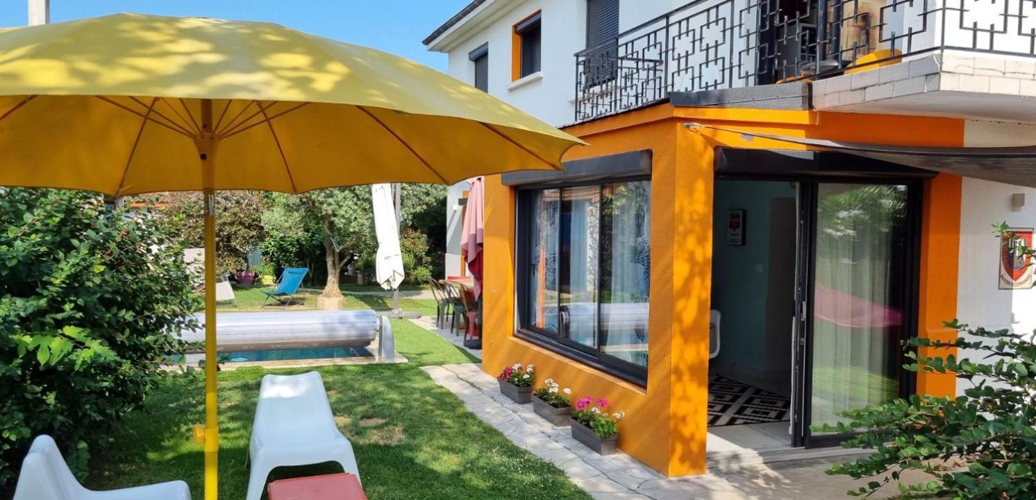 La Maison Pop Appartement Meuble Independant Avec Jardin Romans-sur-Isère Exteriér fotografie